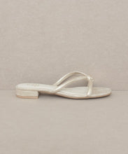 Load image into Gallery viewer, Ada Delicate Knotted Flat Sandal