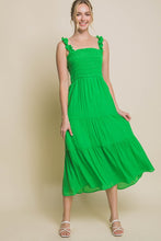 Load image into Gallery viewer, Sara Smocked Bodice Maxi Dress