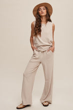 Load image into Gallery viewer, September Soft Knit Tank and Sweat Pant Set