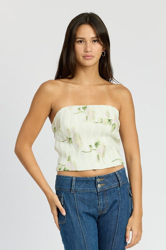 Summer Daze Floral Tube Top