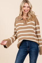 Load image into Gallery viewer, Sally Striped Knit Sweater