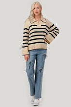 Load image into Gallery viewer, Sally Striped Knit Sweater