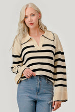 Load image into Gallery viewer, Sally Striped Knit Sweater