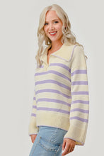 Load image into Gallery viewer, Sally Striped Knit Sweater