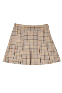 Perry Plaid Pleated Skirt