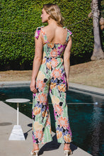 Load image into Gallery viewer, Fran Floral Sleeveless Wide Leg Jumpsuit