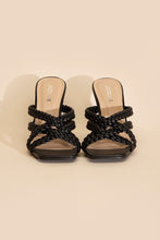 Load image into Gallery viewer, Kellan Double Cross Braided Heels