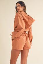 Load image into Gallery viewer, Snap Down Long Sleeve Hooded Romper