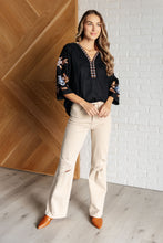 Load image into Gallery viewer, All For Me Embroidered V-Neck Blouse