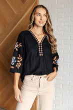 Load image into Gallery viewer, All For Me Embroidered V-Neck Blouse