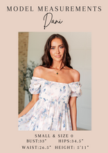 Load image into Gallery viewer, Gentle Yet Strong Balloon Sleeve Floral Dress