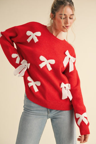 Bows on Bows Sweater