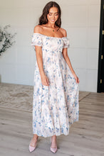 Load image into Gallery viewer, Gentle Yet Strong Balloon Sleeve Floral Dress