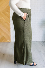 Load image into Gallery viewer, Harmony High Rise Wide Pants in Olive