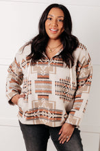 Load image into Gallery viewer, Just Going For It Aztec Hoodie