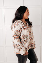 Load image into Gallery viewer, Just Going For It Aztec Hoodie