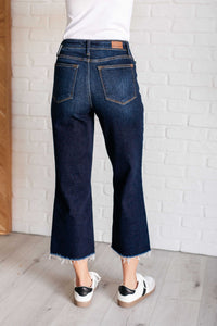 Madeline High Rise Cropped Wide Leg Jeans