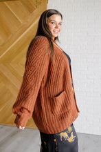 Load image into Gallery viewer, Maybe Monday Cardigan in Chestnut