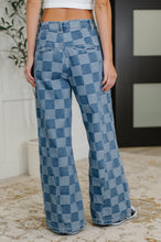 Load image into Gallery viewer, PREORDER: Please Detail Wide Leg Checkered Bottoms