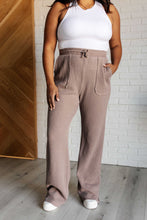 Load image into Gallery viewer, Set Process Mineral Wash Waffle Knit Pants in Brown