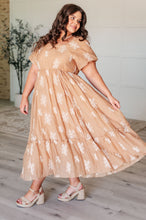 Load image into Gallery viewer, Trusting My Intuition Balloon Sleeve Dress in Camel