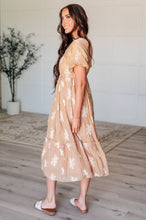 Load image into Gallery viewer, Trusting My Intuition Balloon Sleeve Dress in Camel