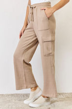 Load image into Gallery viewer, High Waist Cargo Wide Leg Pants